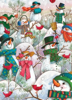 Cobble Hill – Hill of a Lot of Snowmen 500 Piece Puzzle