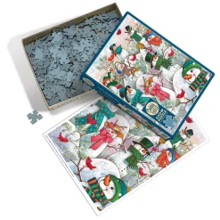 Cobble Hill – Hill of a Lot of Snowmen 500 Piece Puzzle
