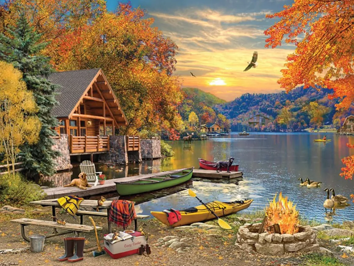 Cobble Hill – Lakeside Retreat 1000 Piece Puzzle