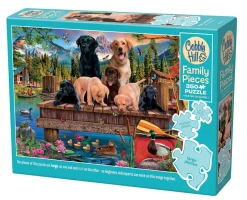 Cobble Hill – Pups and Ducks 350 Piece Family Puzzle