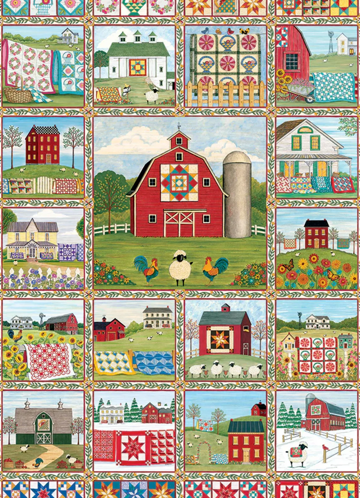 Cobble Hill – Quilt Country 1000 Piece Puzzle