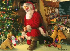 Cobble Hill – Santa’s Lucky Stocking 350 Piece Family Puzzle