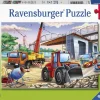 CONSTRUCTION & CARS 2 X 24 PIECE PUZZLE – RAVENSBURGER