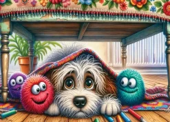Delfy – Courage Under Cover 1000 Piece Puzzle