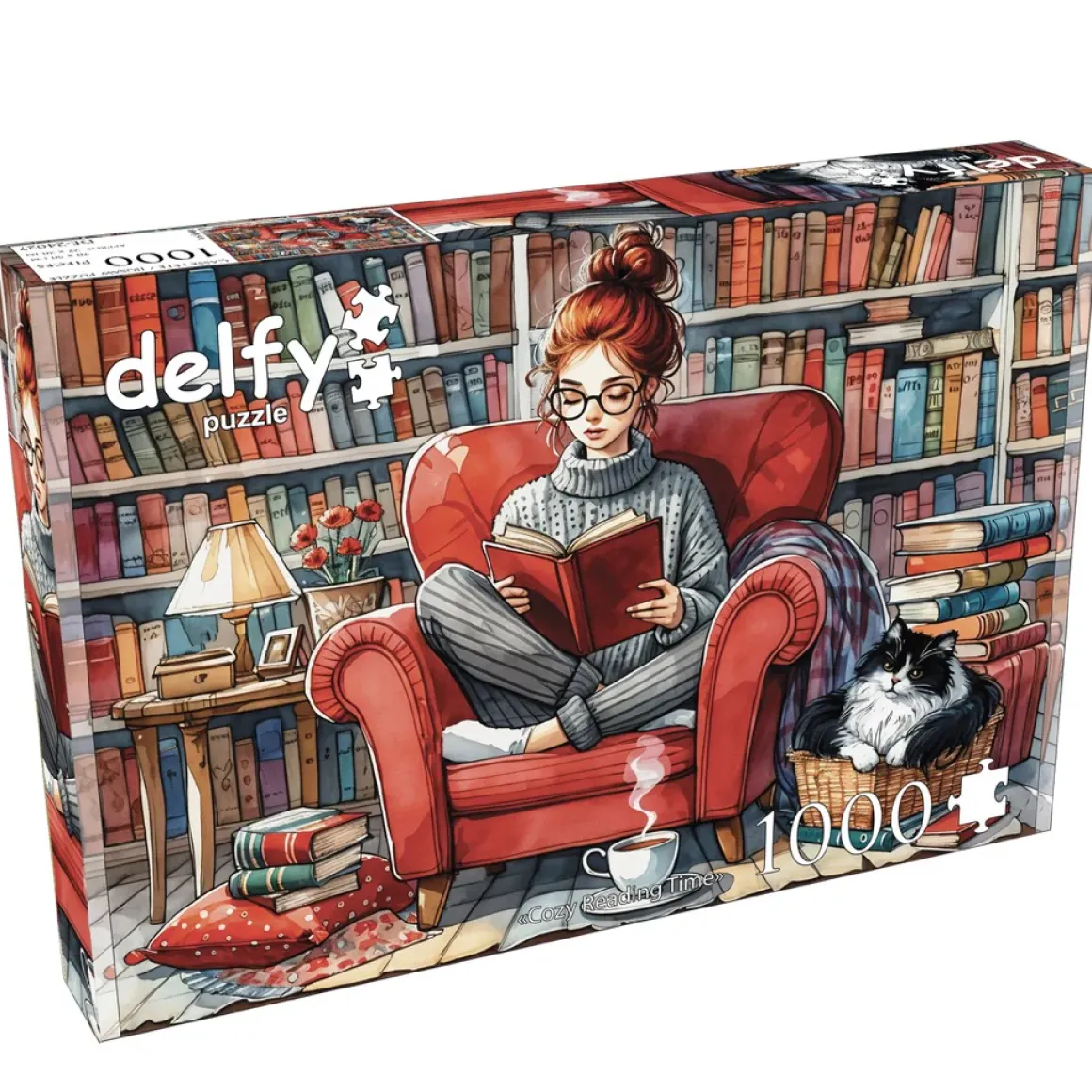 Delfy – Cozy Reading Time 1000 Piece Puzzle
