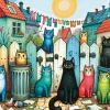 Delfy – Whiskers on the Street 1000 Piece Puzzle