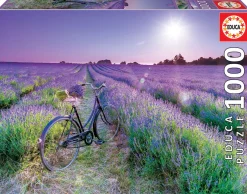 Educa – Bike in Lavender Field 1000 Piece Puzzle