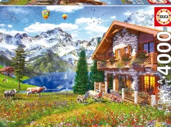 Educa – Chalet in the Alps 4000 Piece Puzzle