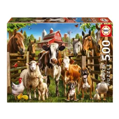 Educa – Farmyard Buddies 500 Piece Puzzle
