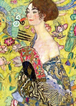 Educa – Gustav Klimt, Lady with a Fan 1000 Piece Puzzle