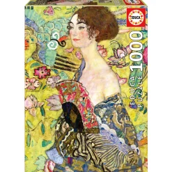 Educa – Gustav Klimt, Lady with a Fan 1000 Piece Puzzle