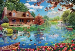Educa – Little House on the Lake 5000 Piece Puzzle