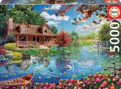 Educa – Little House on the Lake 5000 Piece Puzzle