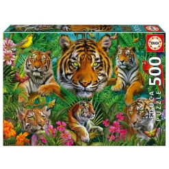 Educa – Tiger Jungle 500 Piece Puzzle
