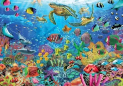 Educa – Tropical Fantasy Turtles 1000 Piece Puzzle