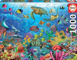 Educa – Tropical Fantasy Turtles 1000 Piece Puzzle