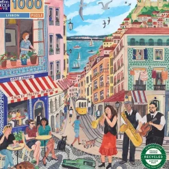 eeBoo – Lisbon 1000 Piece Jigsaw Puzzle