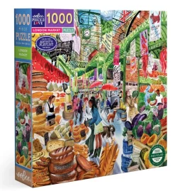 eeBoo – London Market 1000 Piece Puzzle