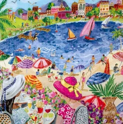 eeBoo – Lunch by the Sea 1000 Piece Puzzle