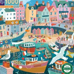 eeBoo – Seaside Harbor 1000 Piece Puzzle