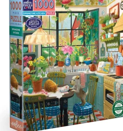 eeBoo – Springtime Kitchen 1000 Piece Puzzle