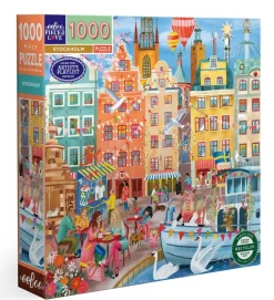 eeBoo – Stockholm 1000 Piece Puzzle