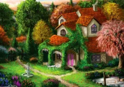 Enjoy – Cottage in the Forrest 1000 Piece Jigsaw Puzzle