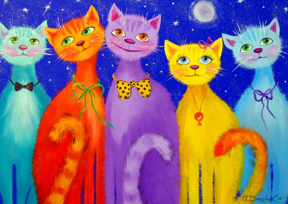 Enjoy – Smiling Cats 1000 Piece Puzzle