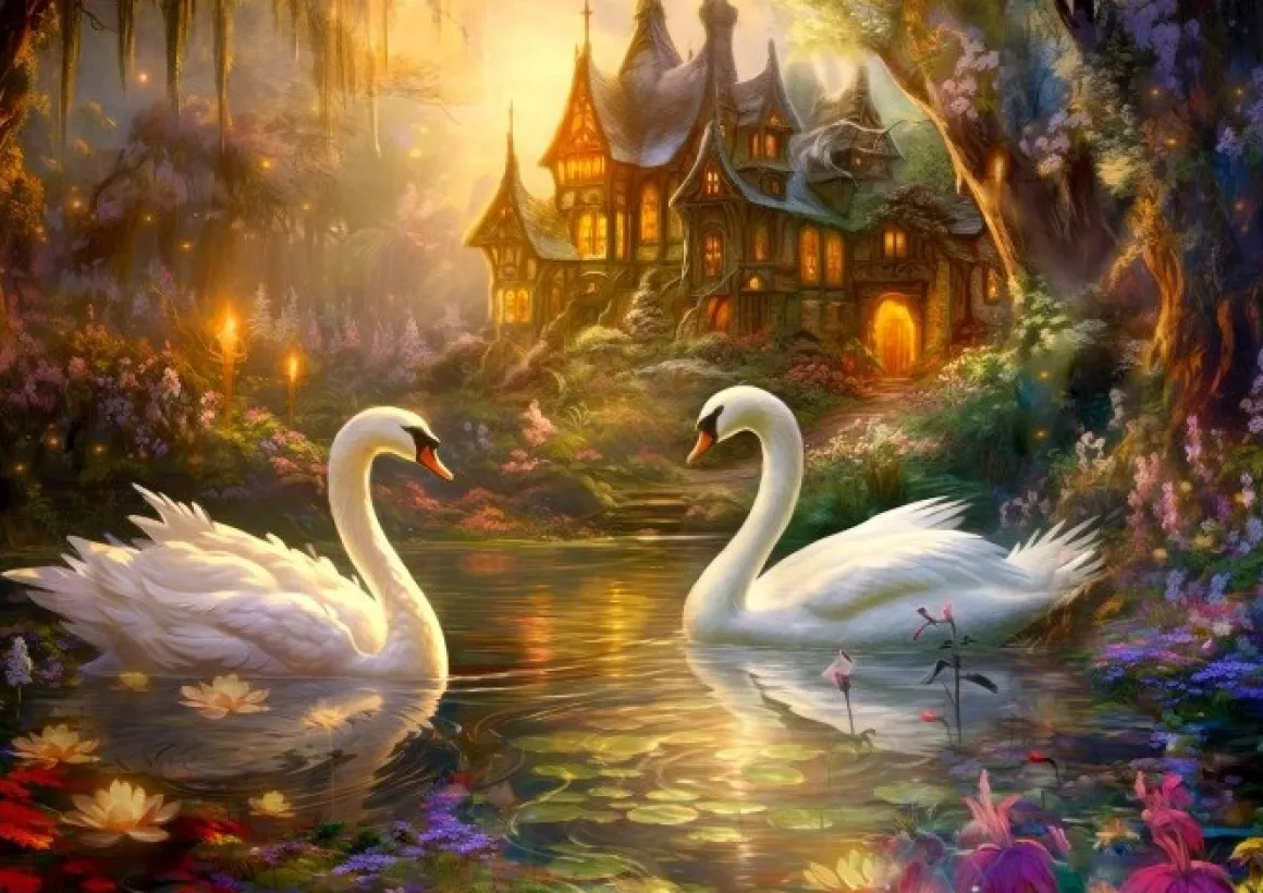Enjoy – Swan Song 1000 Piece Puzzle