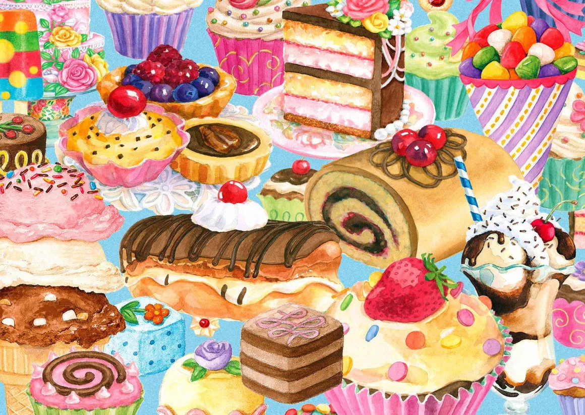 Enjoy – Sweet Treats 1000 Piece Puzzle
