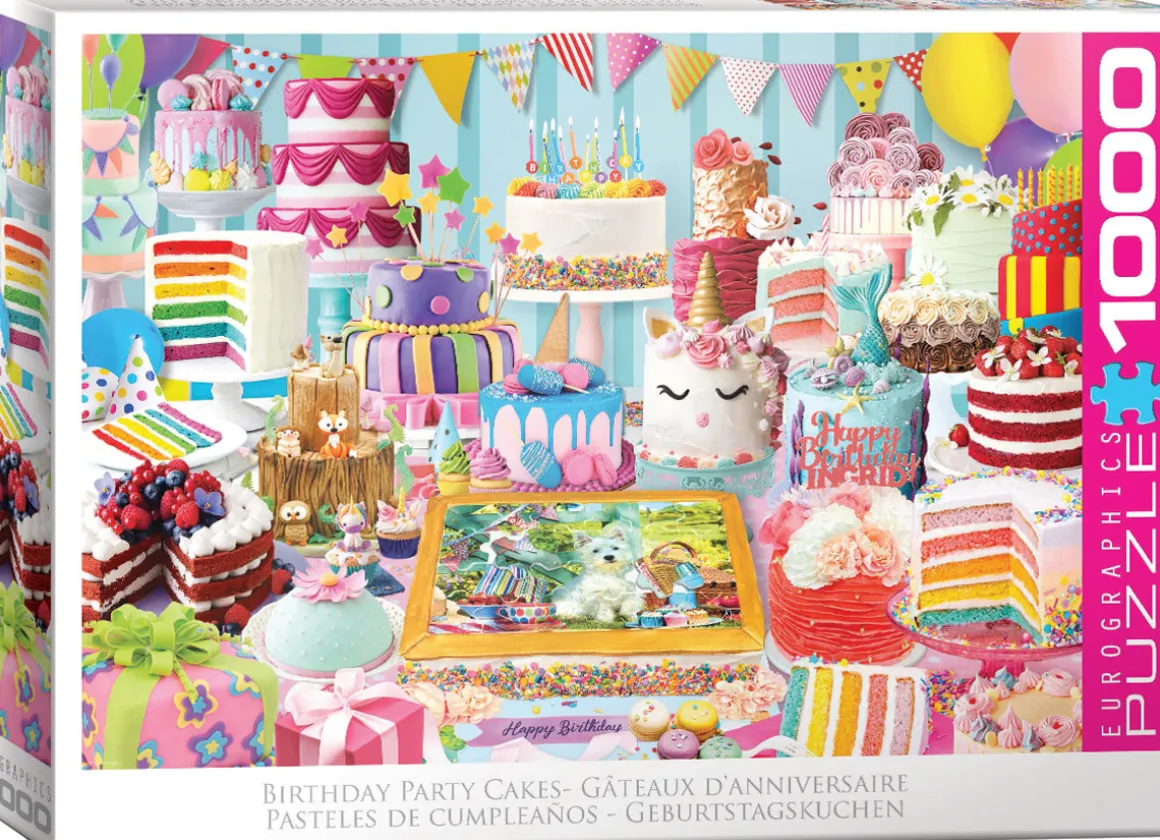 Eurographics – Birthday Cake Party 1000 Piece Puzzle