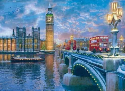 Eurographics – Dominic Davison – Christmas Eve in London 1000 Piece Puzzle