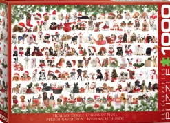 Eurographics – Holiday Dogs 1000 Piece Puzzle