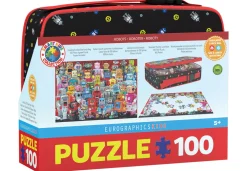 Eurographics – Robots Lunch Bag and 100 Piece Puzzle