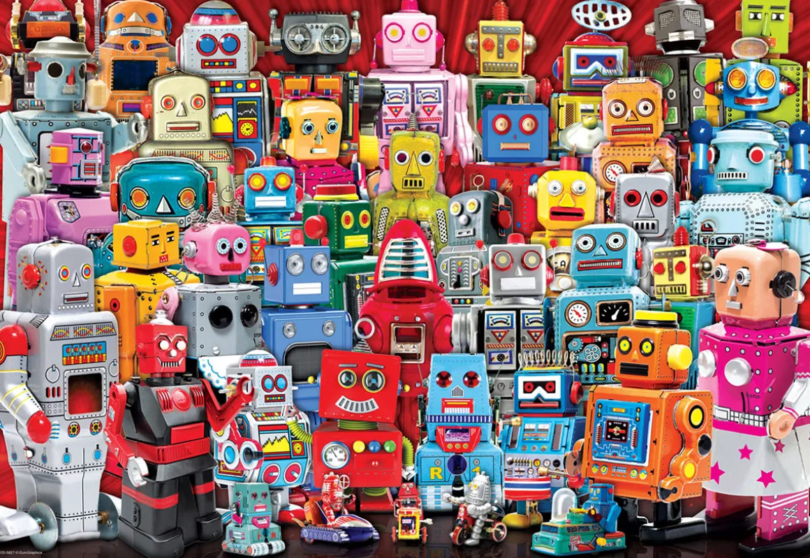 Eurographics – Robots Lunch Bag and 100 Piece Puzzle