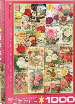 Eurographics – Roses, Seed Catalogue Collection 1000 Piece Puzzle