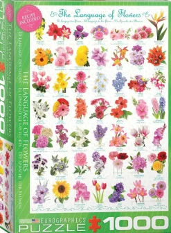 Eurographics – The Language of Flowers 1000 Piece Puzzle