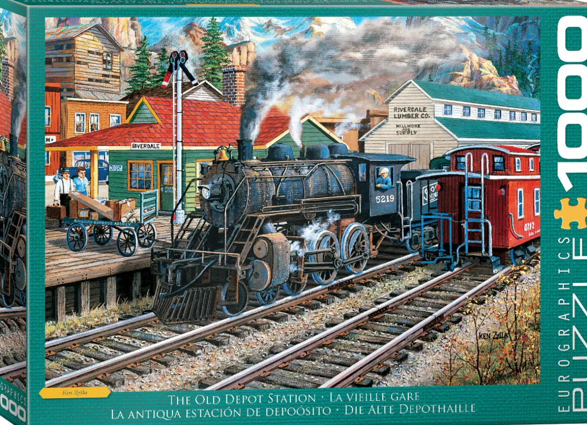 Eurographics – The Old Depot Station 1000 Piece Puzzle