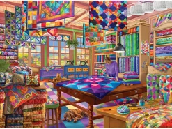 Eurographics – The Quilt Workshop 500 Large Piece Puzzle