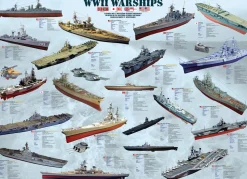 Eurographics – WWII Warships 1000 Piece Puzzle