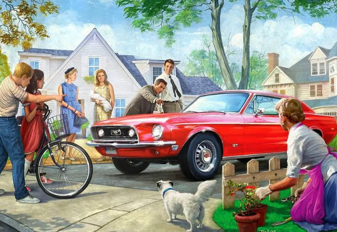 Eurographics The Red Pony 1000 Piece Puzzle