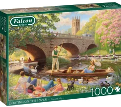 Falcon de Luxe – Boating on the River 1000 Piece Puzzle