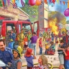 Falcon de luxe – Open Day at the Fire Station 1000 Piece Puzzle
