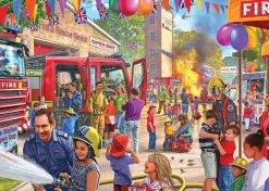 Falcon de luxe – Open Day at the Fire Station 1000 Piece Puzzle