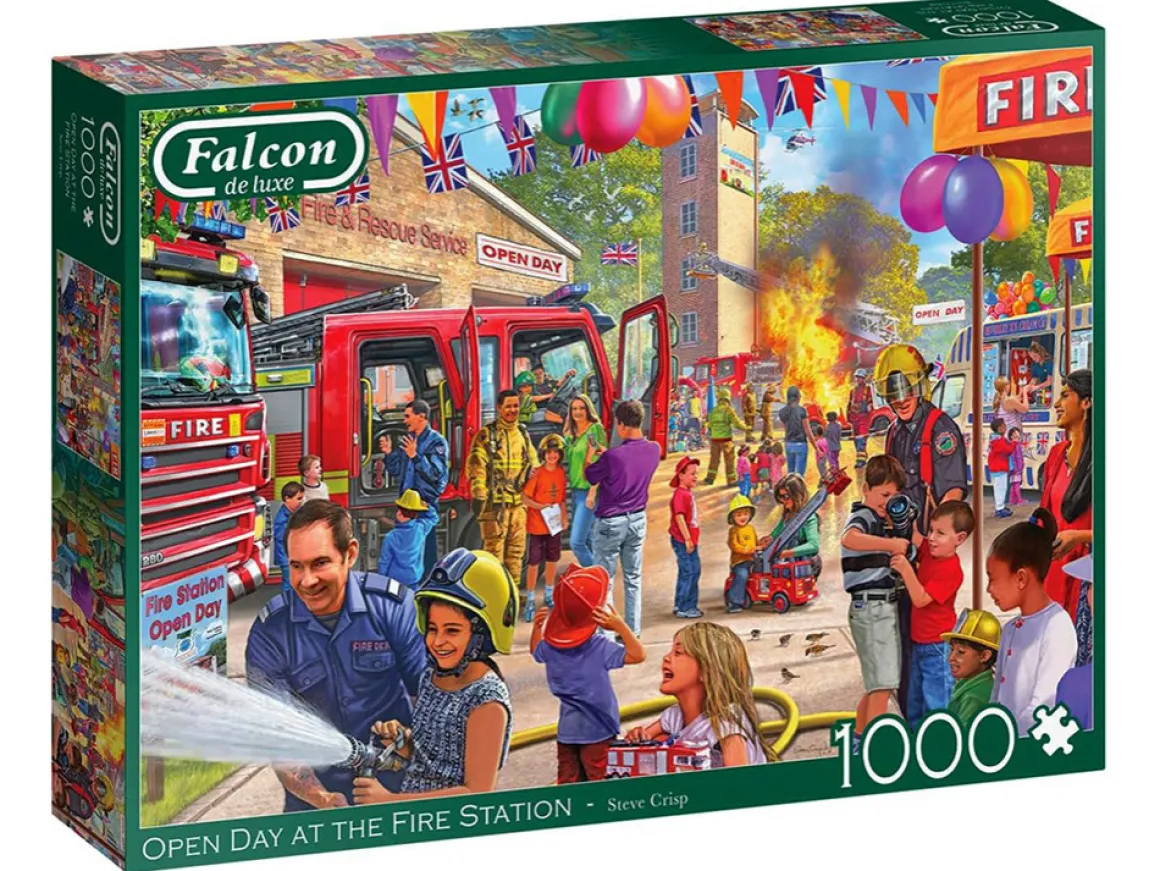 Falcon de luxe – Open Day at the Fire Station 1000 Piece Puzzle
