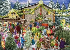 Falcon de Luxe – The Christmas Tree Farm 2 X 1000 Piece Puzzle Set