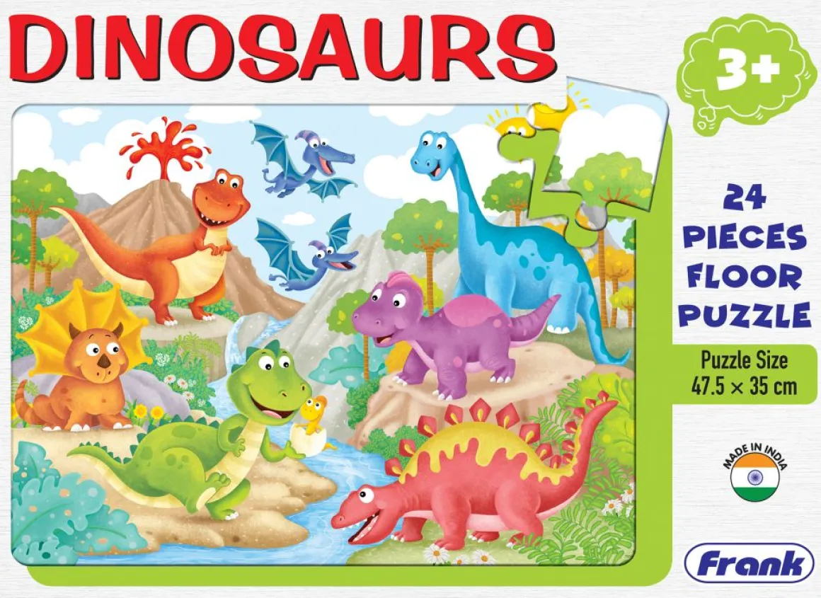 Frank – Floor Puzzle – Dinosaurs 24 Giant Piece Puzzle
