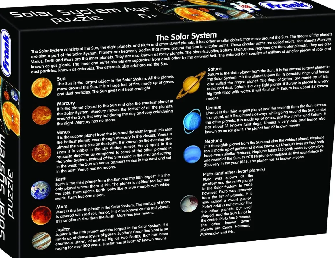 Frank – Solar System 108 Piece Puzzle