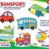 Frank Educational – Transport Two-Piece Puzzles Set of 6