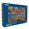 Gibsons – A Christmas to Remember 4 X 500 Piece Puzzle